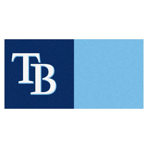 Tampa Bay Devil Rays MLB Team Logo Carpet Tiles