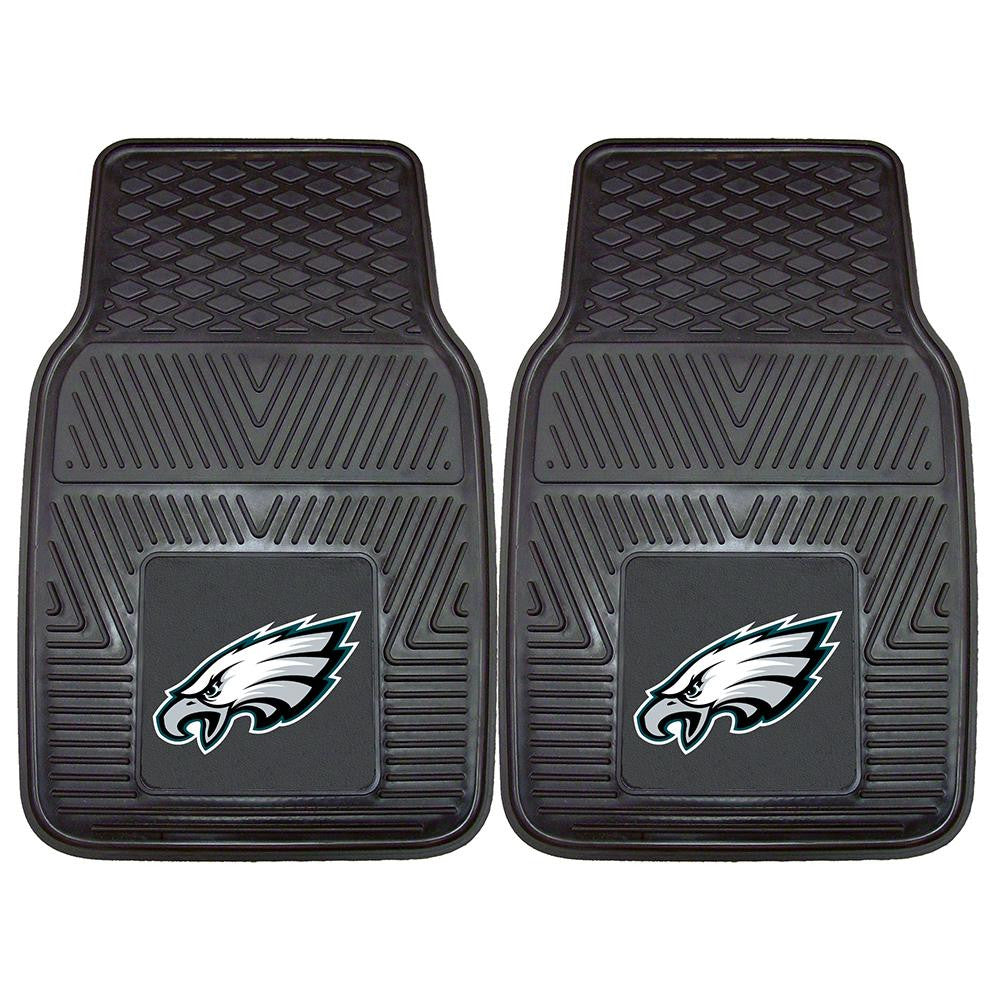 Philadelphia Eagles NFL Heavy Duty 2-Piece Vinyl Car Mats (18x27)