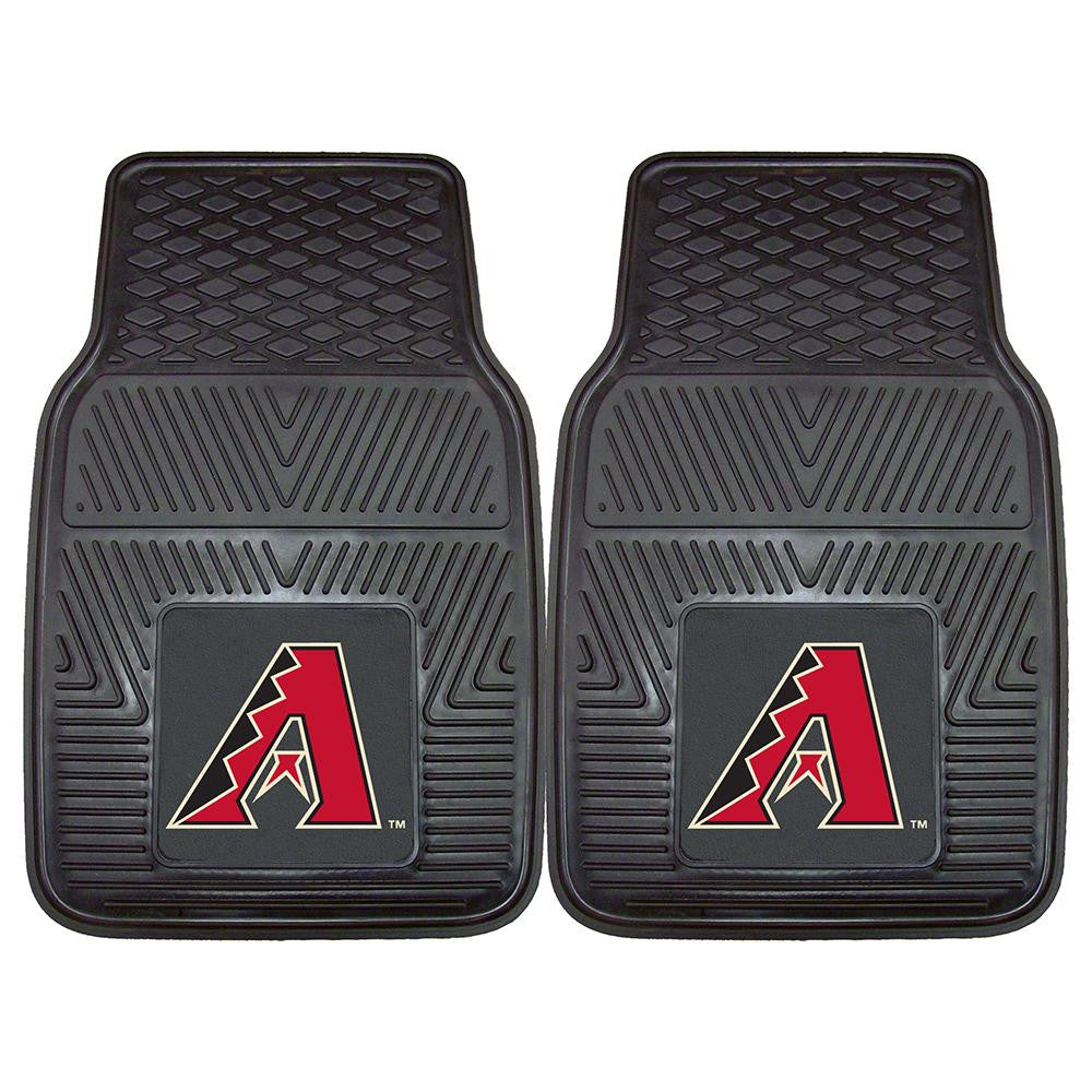 Arizona Diamondbacks MLB Heavy Duty 2-Piece Vinyl Car Mats (18x27)