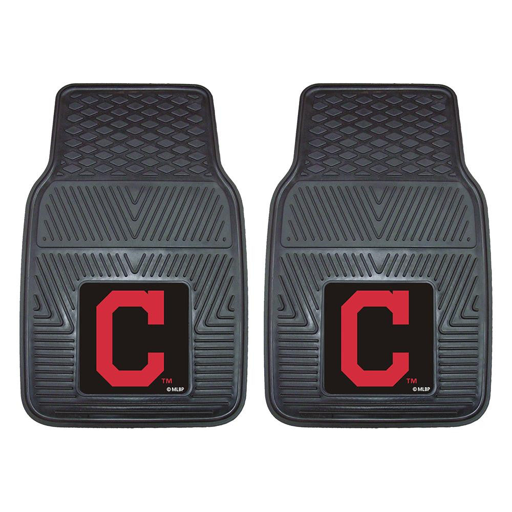 Cleveland Indians MLB Heavy Duty 2-Piece Vinyl Car Mats (18x27)