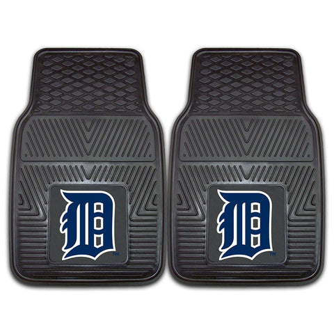 Detroit Tigers MLB Heavy Duty 2-Piece Vinyl Car Mats (18x27)