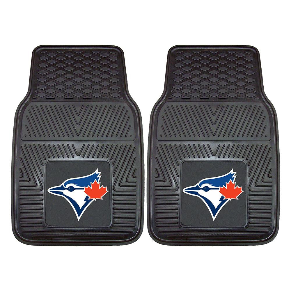 Toronto Blue Jays MLB Heavy Duty 2-Piece Vinyl Car Mats (18x27)