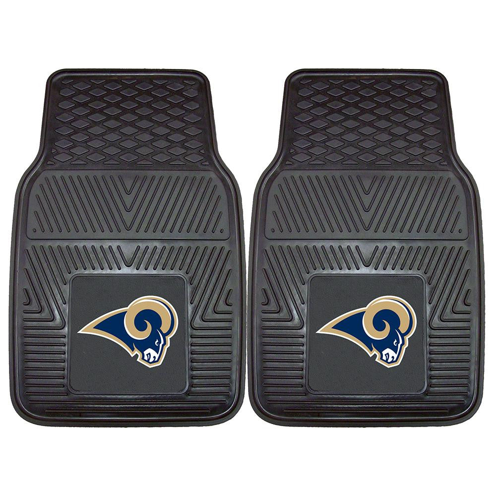 St. Louis Rams NFL Heavy Duty 2-Piece Vinyl Car Mats (18x27)