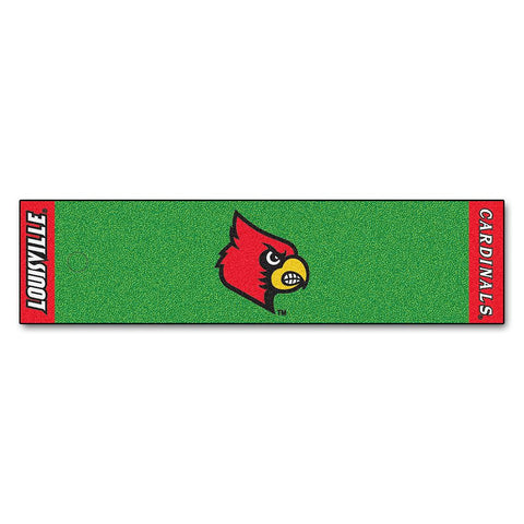 Louisville Cardinals Ncaa Putting Green Runner (18"x72")