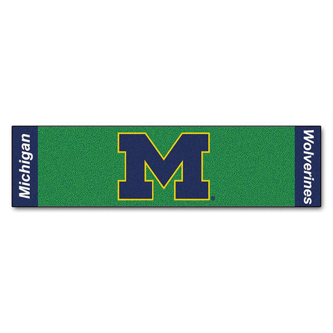 Michigan Wolverines Ncaa Putting Green Runner (18"x72")