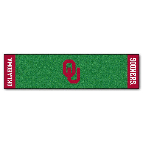 Oklahoma Sooners Ncaa Putting Green Runner (18"x72")