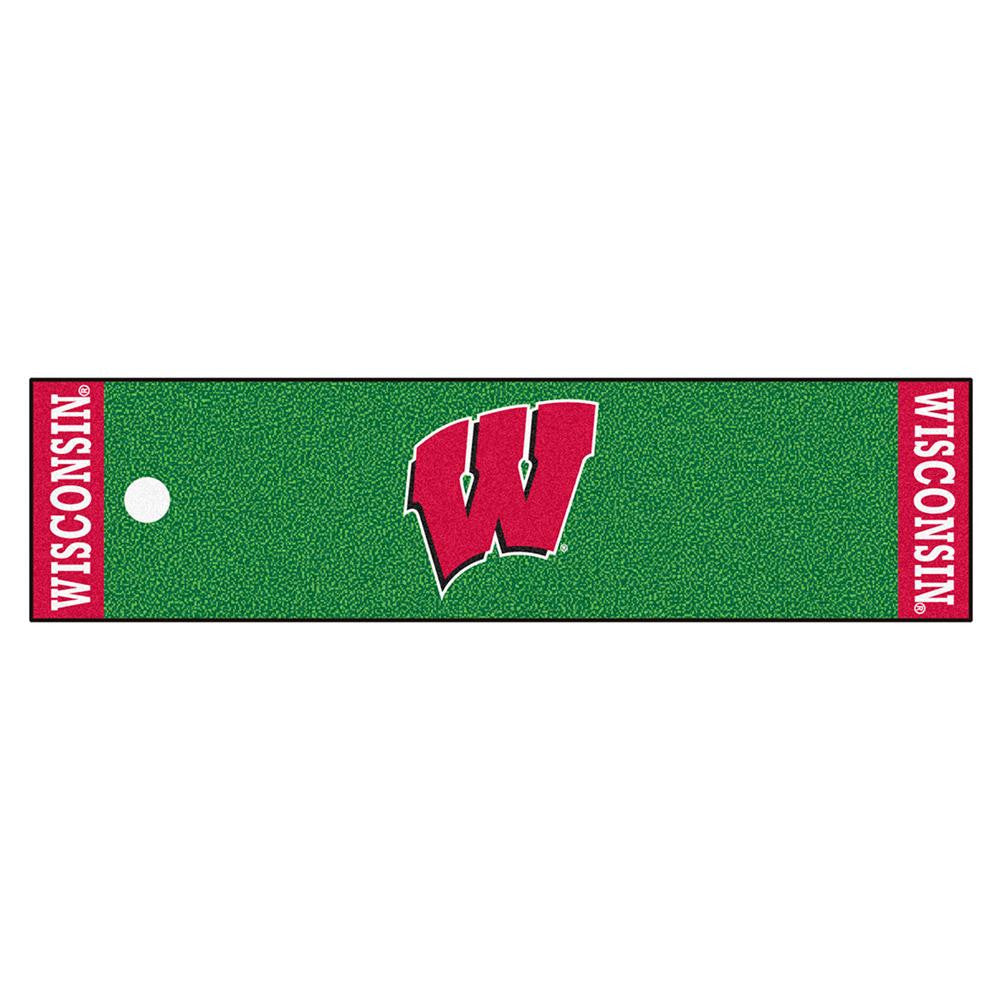 Wisconsin Badgers Ncaa Putting Green Runner (18"x72")