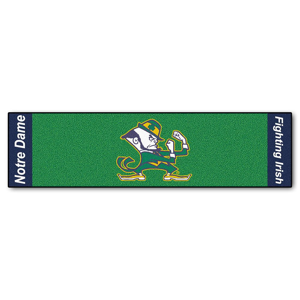 Notre Dame Fighting Irish Ncaa Putting Green Runner (18"x72")