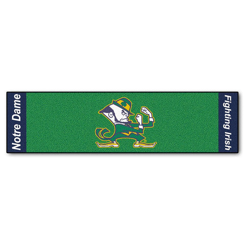 Notre Dame Fighting Irish Ncaa Putting Green Runner (18"x72")