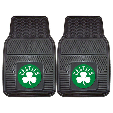 Boston Celtics NBA Heavy Duty 2-Piece Vinyl Car Mats (18x27)