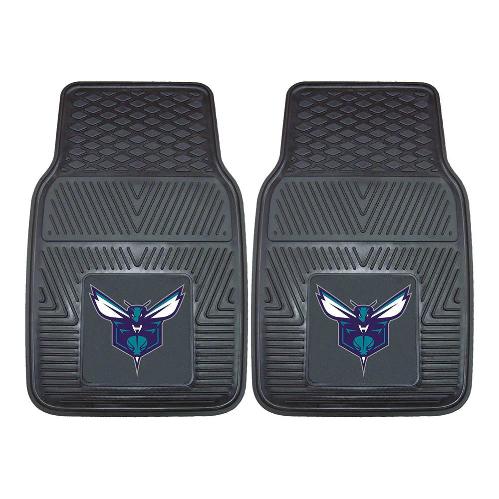 Charlotte Bobcats NBA Heavy Duty 2-Piece Vinyl Car Mats (18x27)