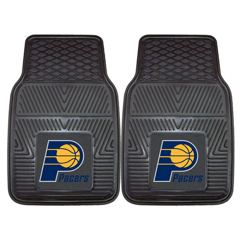 Indiana Pacers NBA Heavy Duty 2-Piece Vinyl Car Mats (18x27)