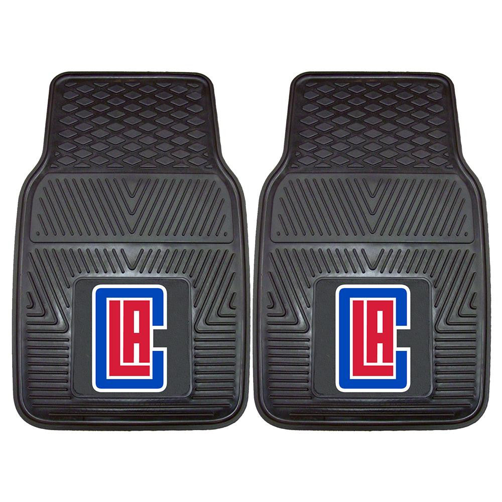 Los Angeles Clippers NBA Heavy Duty 2-Piece Vinyl Car Mats (18x27)