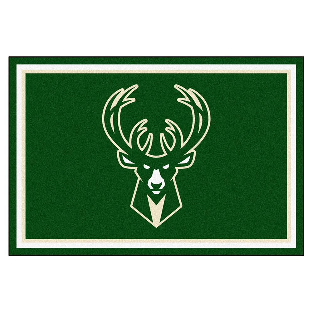 Milwaukee Bucks NBA 5x8 Rug (60x92)