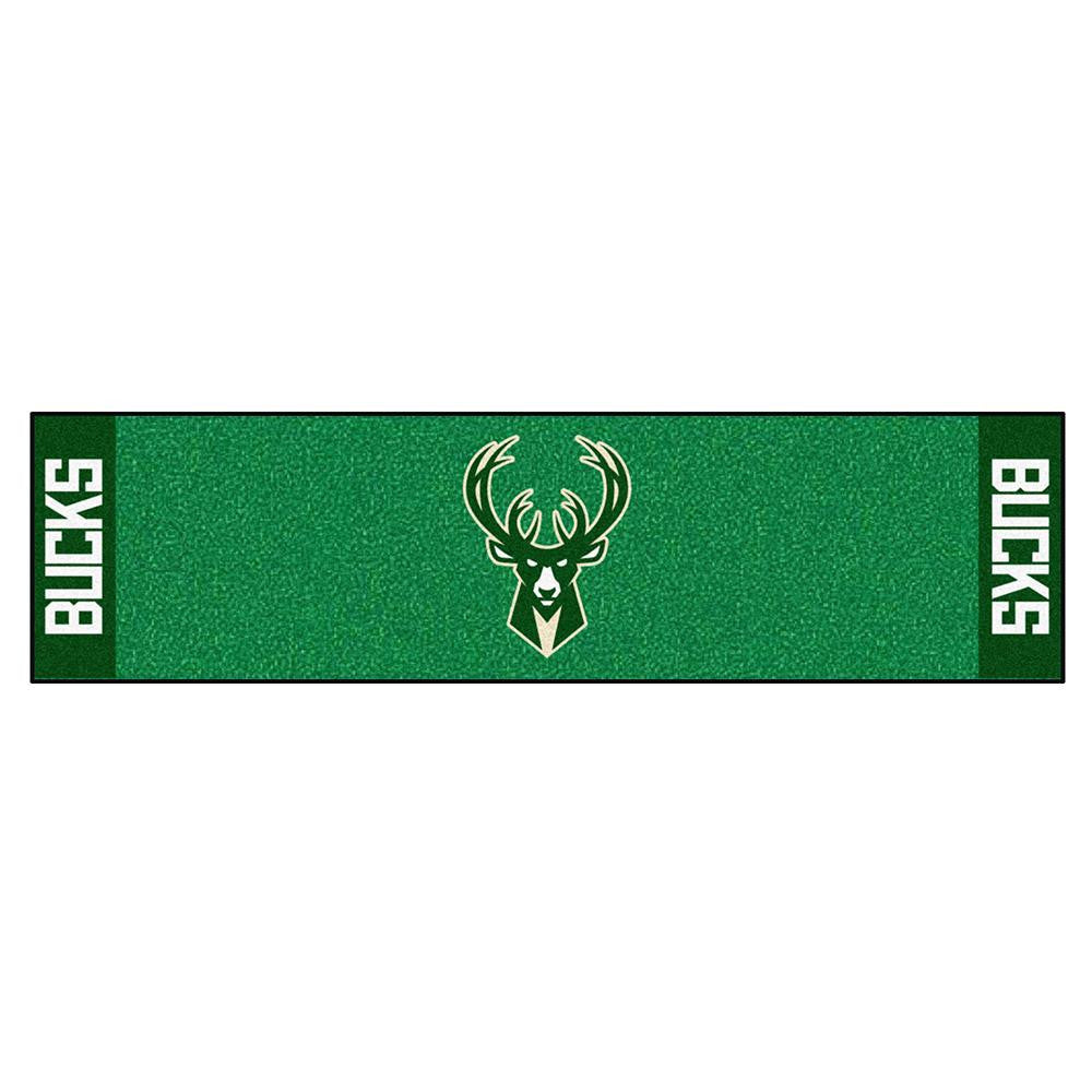 Milwaukee Bucks NBA Putting Green Runner (18x72)