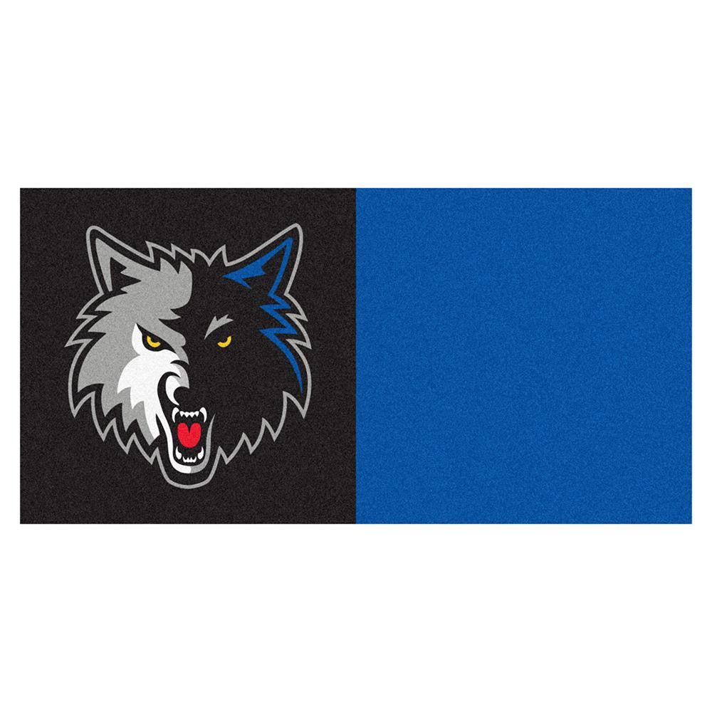 Minnesota Timberwolves NBA Carpet Tiles (18x18 tiles)