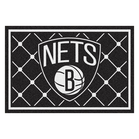New Jersey Nets NBA 5x8 Rug (60x92)