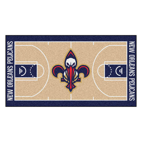 New Orleans Pelicans NBA Large Court Runner (29.5x54)