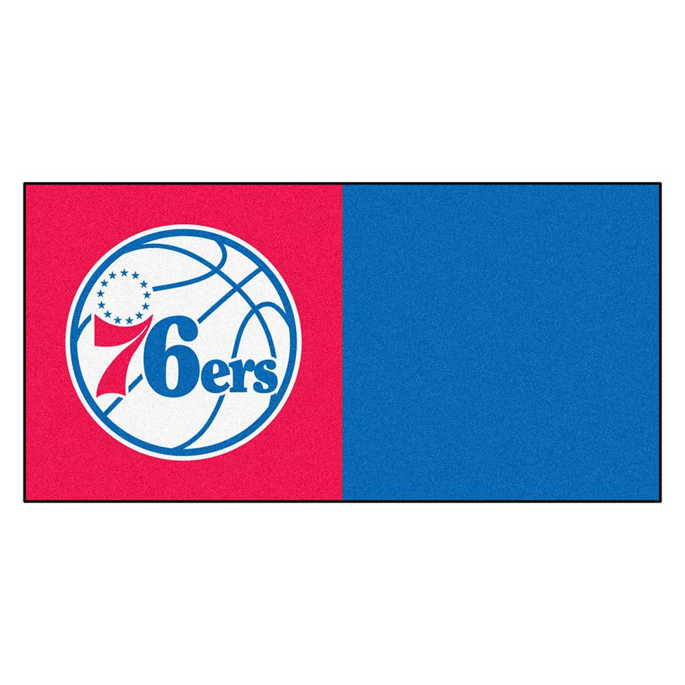 Philadelphia 76ers NBA Carpet Tiles (18x18 tiles)