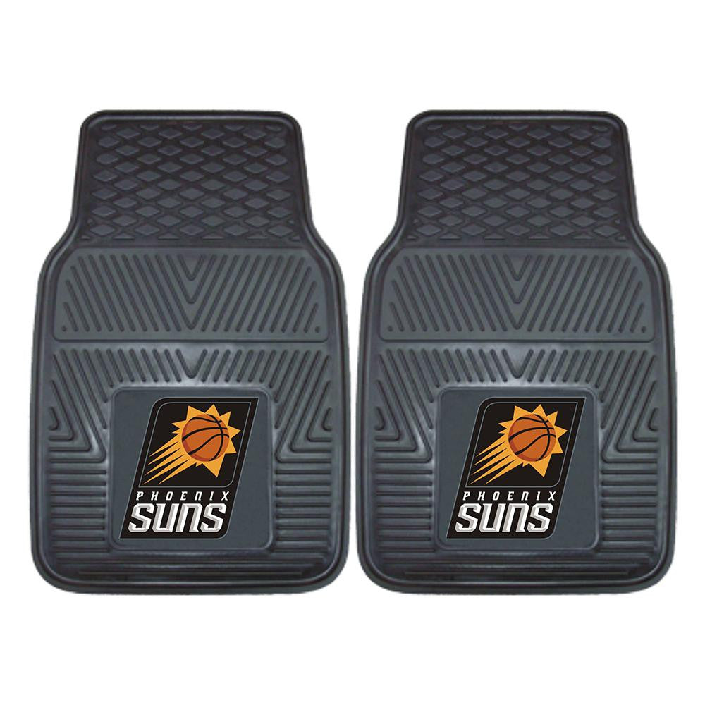 Phoenix Suns NBA Heavy Duty 2-Piece Vinyl Car Mats (18x27)