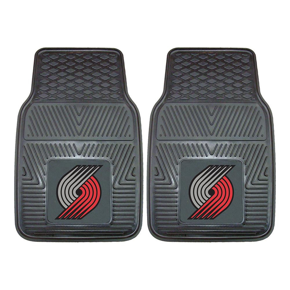 Portland Trail Blazers NBA Heavy Duty 2-Piece Vinyl Car Mats (18x27)