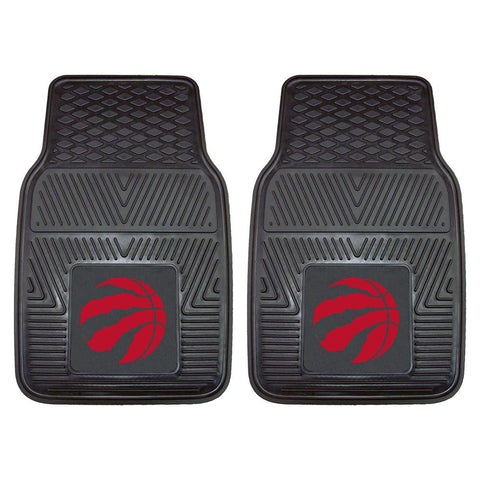 Toronto Raptors NBA Heavy Duty 2-Piece Vinyl Car Mats (18x27)