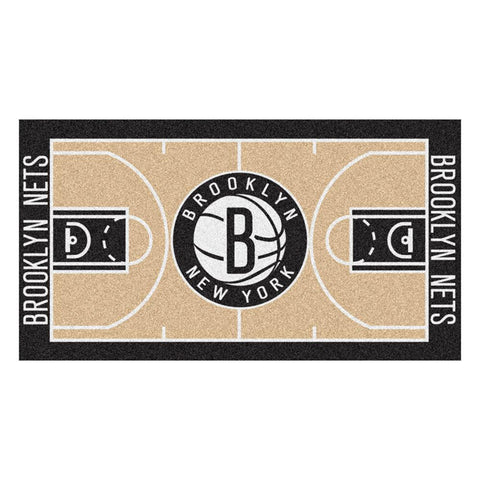 New Jersey Nets NBA 2x4 Court Runner (24x44)