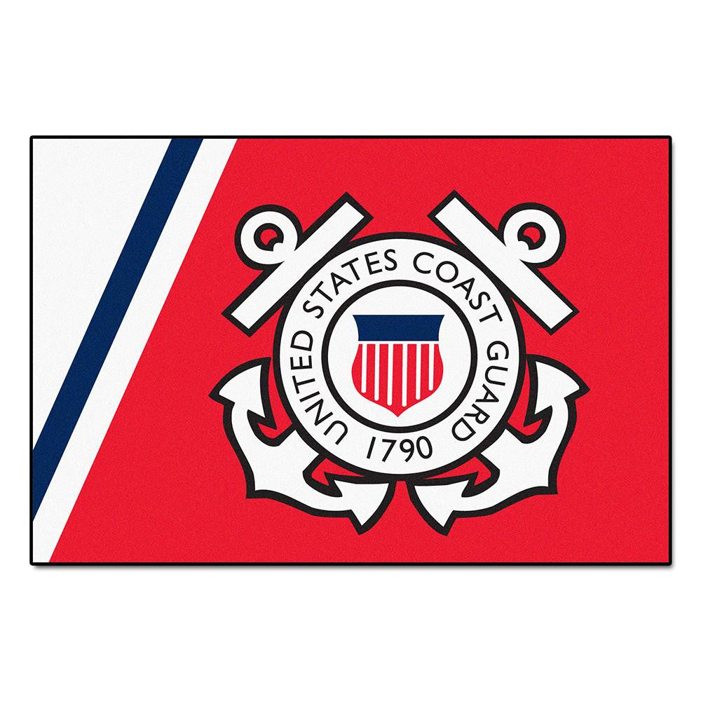 Us Coast Guard Armed Forces 4x6 Rug (46"x72")