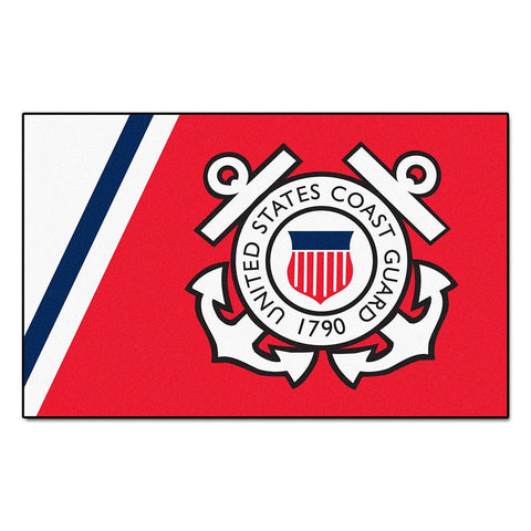 Us Coast Guard Armed Forces Ulti-mat Floor Mat (5x8')