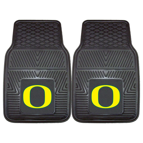 Oregon Ducks Ncaa Heavy Duty 2-piece Vinyl Car Mats (18"x27")