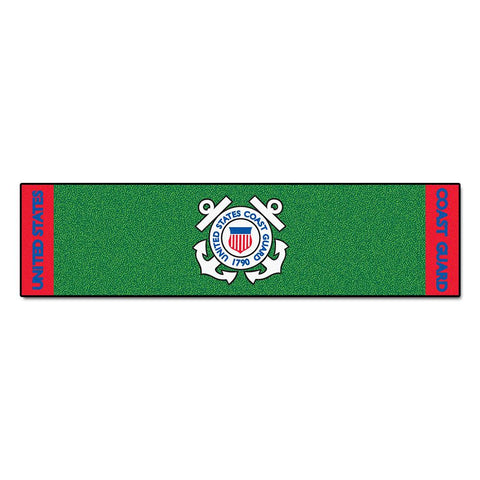 Us Coast Guard Armed Forces Putting Green Runner (18"x72")