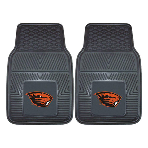 Oregon State Beavers Ncaa Heavy Duty 2-piece Vinyl Car Mats (18"x27")