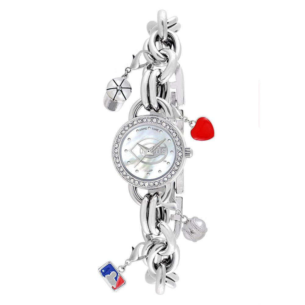 Cincinnati Reds MLB Women's Charm Series Watch