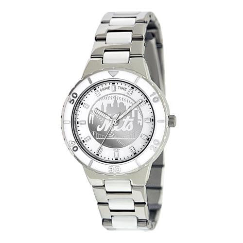 New York Mets MLB Ladies Pro Pearl Series Watch