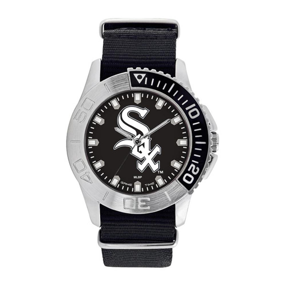 Chicago White Sox Mlb Mens "starter Series" Quartz Analog Watch