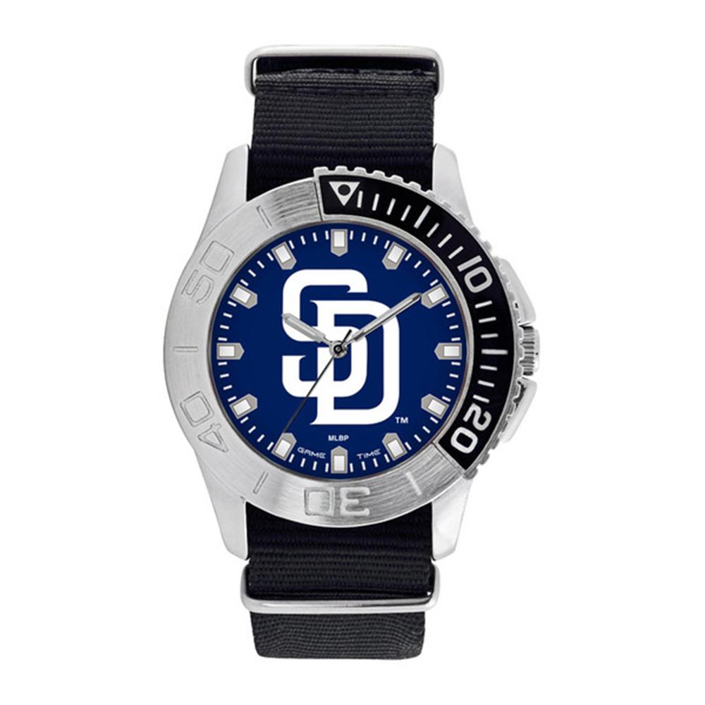 San Diego Padres Mlb Mens "starter Series" Quartz Analog Watch