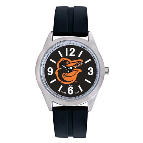 Baltimore Orioles Mlb Mens "varsity Series" Quartz Analog Watch (bird)