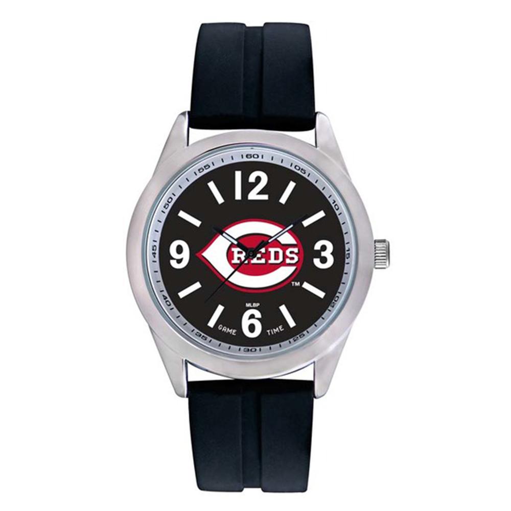 Cincinnati Reds Mlb Mens "varsity Series" Quartz Analog Watch