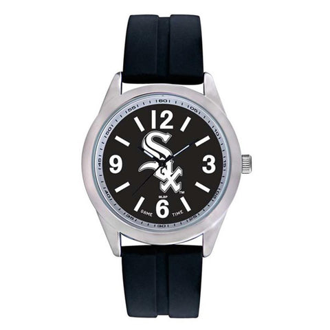 Chicago White Sox Mlb Mens "varsity Series" Quartz Analog Watch