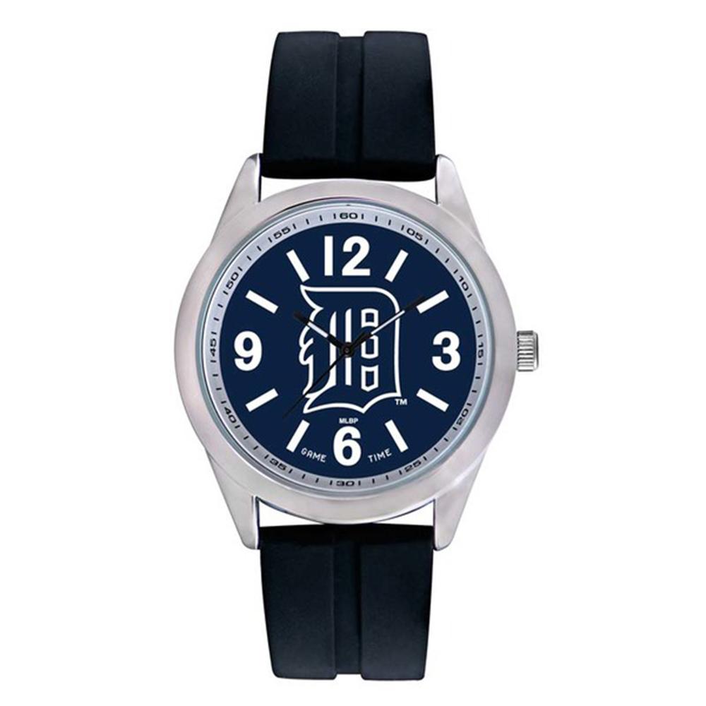 Detroit Tigers Mlb Mens "varsity Series" Quartz Analog Watch