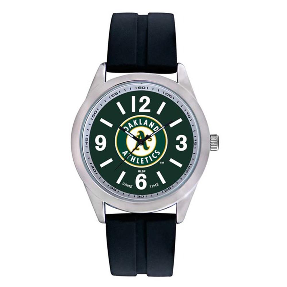 Oakland Athletics Mlb Mens "varsity Series" Quartz Analog Watch