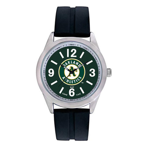 Oakland Athletics Mlb Mens "varsity Series" Quartz Analog Watch