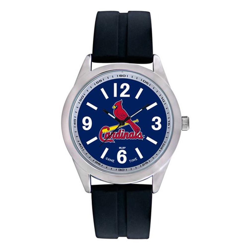 St. Louis Cardinals Mlb Mens "varsity Series" Quartz Analog Watch