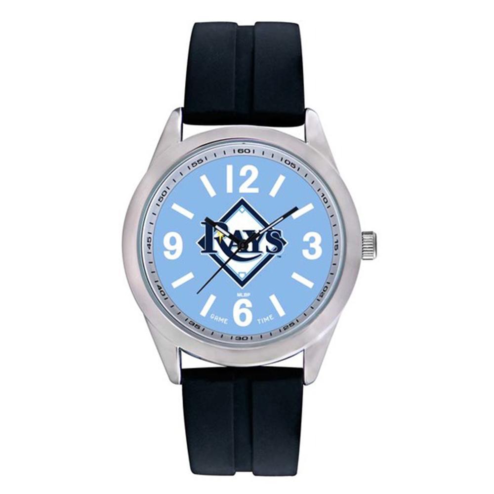 Tampa Bay Rays Mlb Mens "varsity Series" Quartz Analog Watch