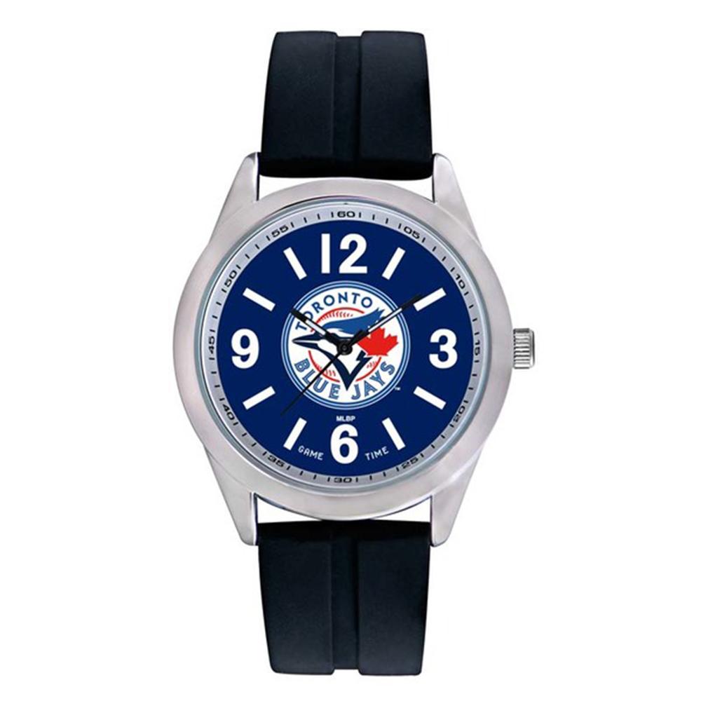 Toronto Blue Jays Mlb Mens "varsity Series" Quartz Analog Watch