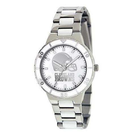 Cleveland Browns NFL Ladies Pro Pearl Series Watch