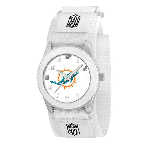 Miami Dolphins NFL Kids Rookie Series Watch (White)