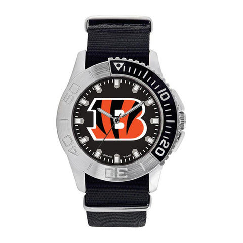 Cincinnati Bengals Nfl Mens "starter Series" Quartz Analog Watch