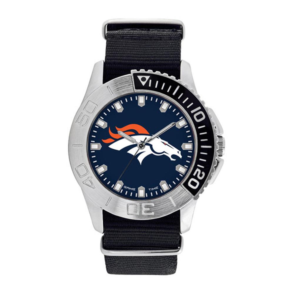 Denver Broncos Nfl Mens "starter Series" Quartz Analog Watch