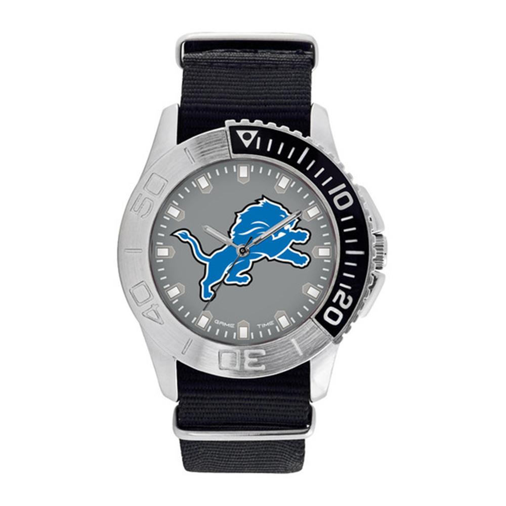 Detroit Lions Nfl Mens "starter Series" Quartz Analog Watch